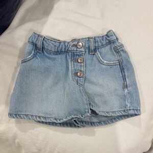 Zara kids Blue Denim Skort